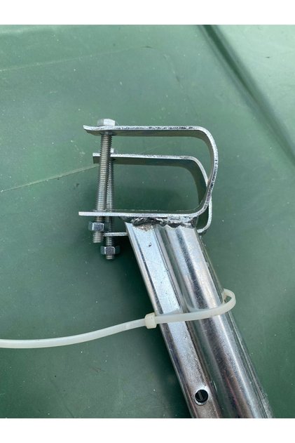 Kare Balkon Küpeşte Demiri Çamaşır Askılığı Çamaşır Kurutmalık