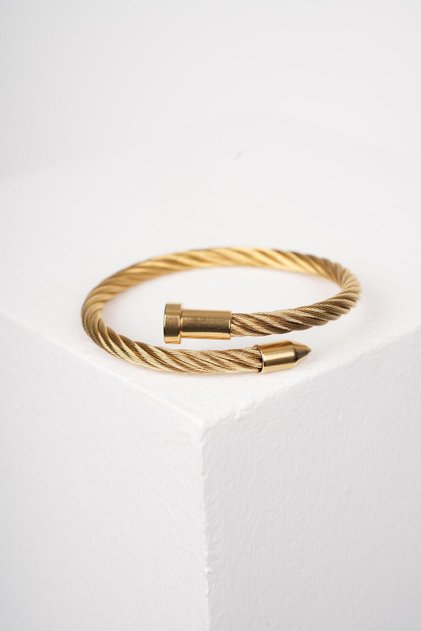 THICK MATEO GOLD ÇELİK BİLEKLİK