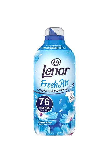 Balsam de rufe Lenor Fresh Air Fresh Wind, 1064 ml, 76 spalari