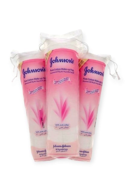 Johnson's Cotton Makeup Remover Wipes 3 Pieces