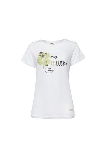 Faces Lucky Womens Crew Neck T-Shirt