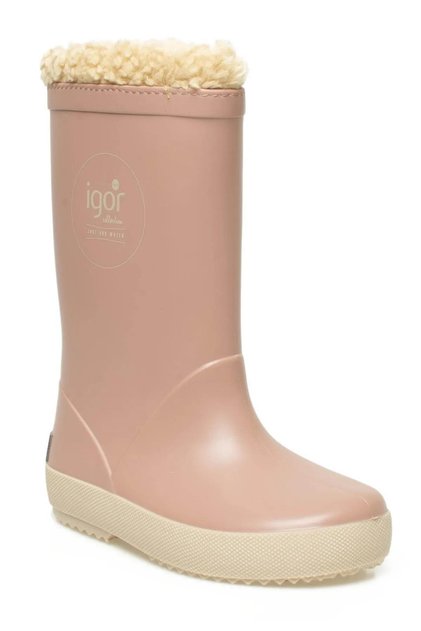 W10293-010 Splash Dk Borreguito Girl's Rain Boots