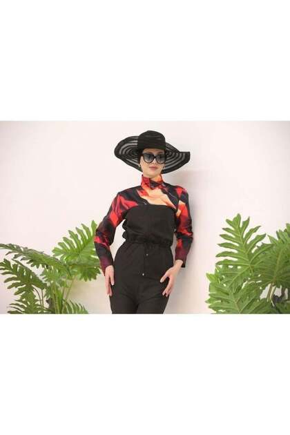 Dream Flame Pattern Design Hijab Parachute Fabric Jumpsuit Swimsuit