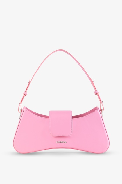 Adjustable Strap Shoulder Bag Greta Pink