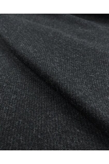 Knitted Soft Light Towel Anthracite Black Color Width: 140 cm