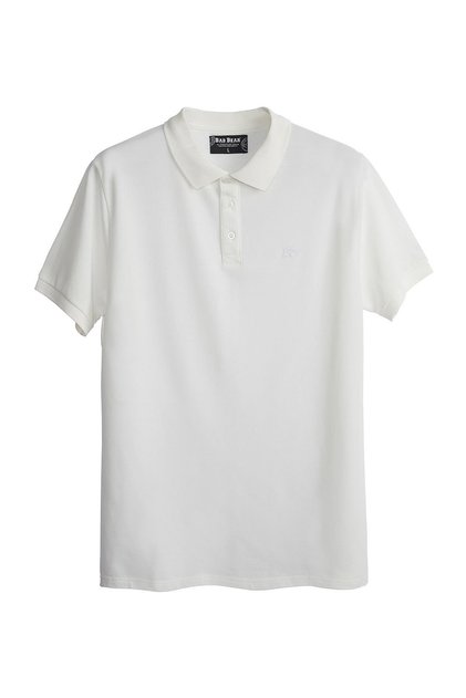 21.01.07.051-C04 Stark Men's Polo T-Shirt White