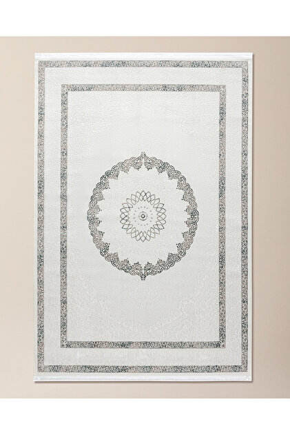 コリンシアン・セレクト500【ズボミール・ボバン＊ACミラン/ホーム】500体 Madame Coco Mons Halı - Beyaz/Mavi - 155x225 cm - Fiyatı, Yorumları