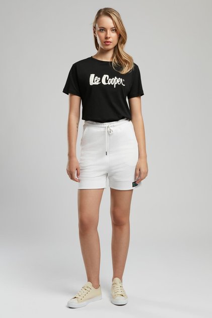 Juliet women's knitted shorts, ecru, ecru.