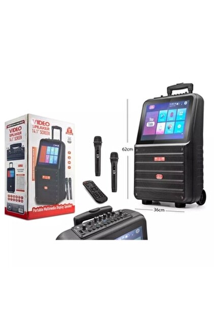 Subzero WR194 14.1″ Touchscreen TWS Karaoke Müzik Kutusu | 2