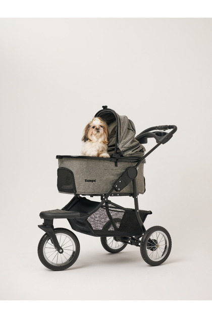 Zampa Melona Kedi Ve Köpek Arabası Gri 57x84x107 Cm - Fiyatı