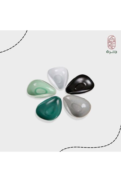 صحن وعاء سيراميك جمع و وزن البن - محار | Ceramic Beans من جرة