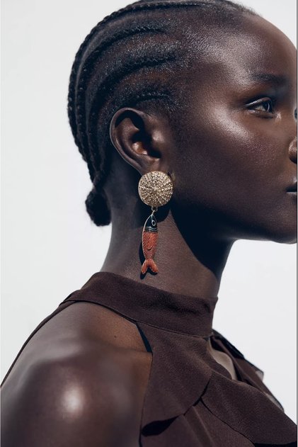 Brand Ethnic Fish Earrings
