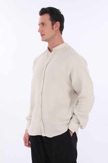 Judge Collar Muslin Shirt 100% Cotton