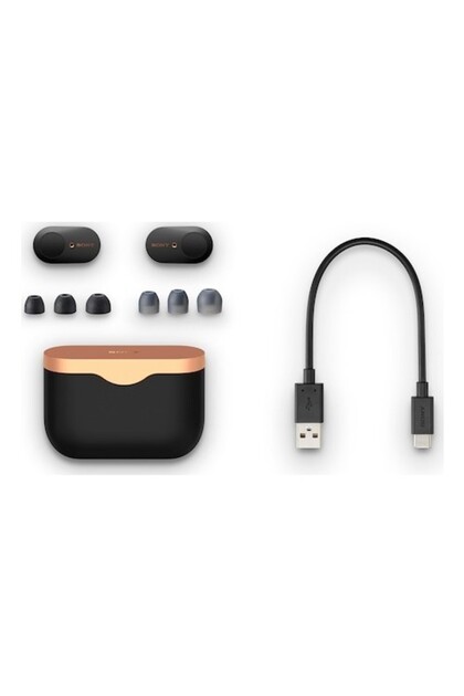 Sony WF-1000XM3 Gürültü Önleyici Kablosuz Kulaklık Bluetooth Siyah