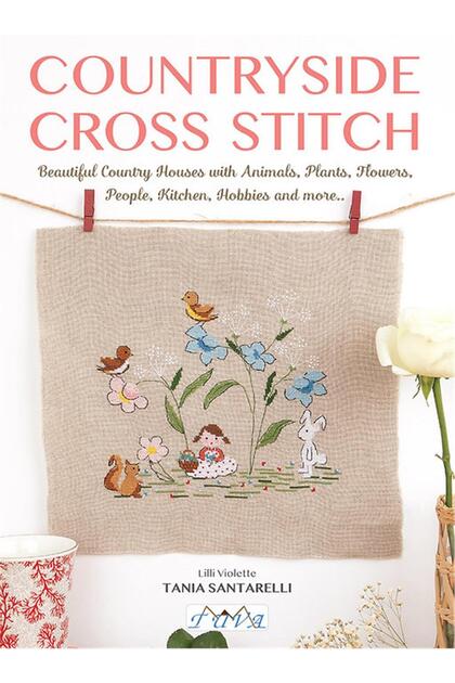 Nakış Kitabı KİTABI "COUNTRYSIDE CROSS STITCH "
