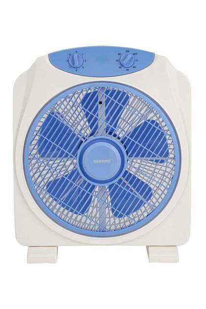 12 Inch Powerful Personal 3 Speed Box Fan with Copper Motor