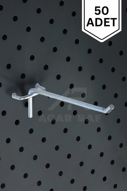 Fund Hook 50 Pieces 20 cm Pegboard and Curtain Rack Hanger Wire Rod