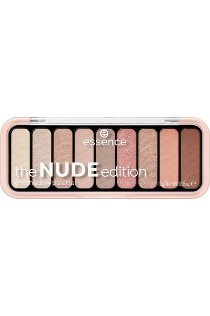 essence the NUDE edition eyeshadow palette 10