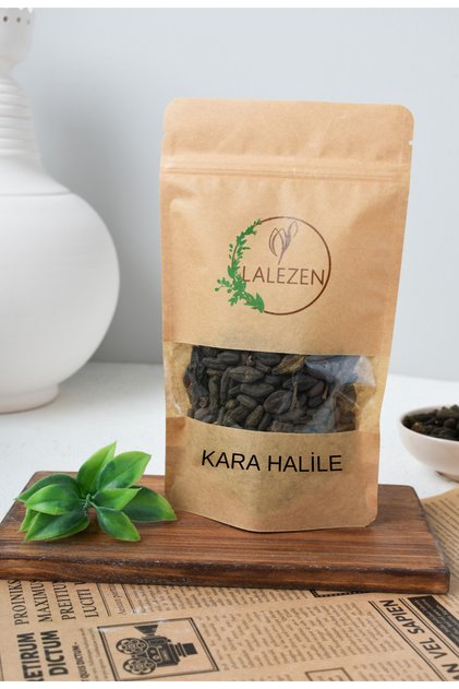 Kara Halile-Siyah Cevher- Terminalia Chebula -Kurutulmuş Karahalile Bitkisi -Kara Helile 250 gr