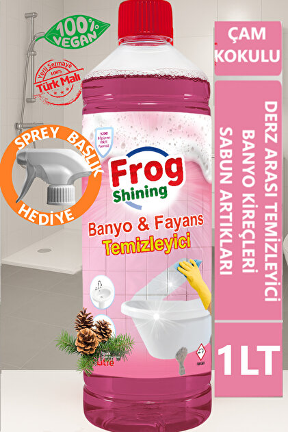 Derz Fayans Ve Su Lekesi Temizleyici Pembe Sihir %100 Köpüren Etki 1lt