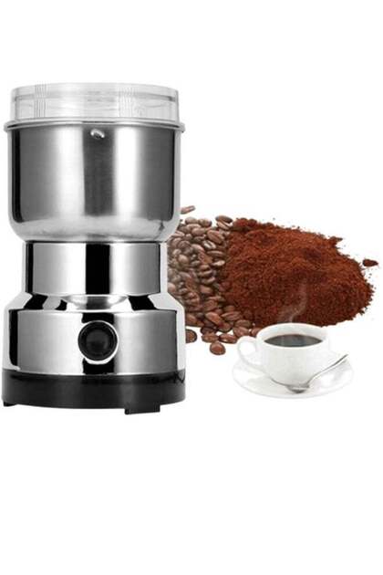 Stainless Steel Multifunctional Mini Electric Grinder Silver/Black