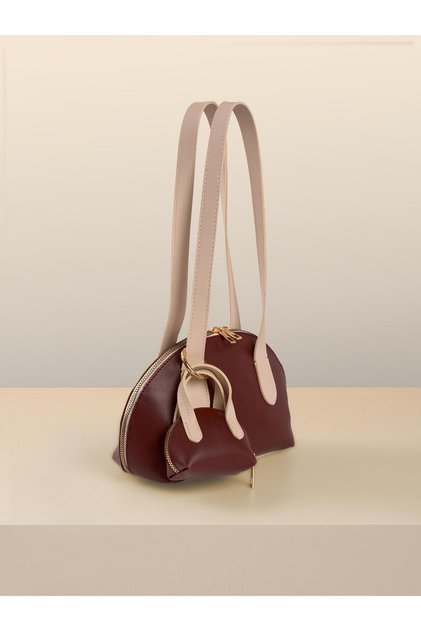 Loli Mini Bag Charm Detailed Long Handle Women's Hand and Arm Bag
