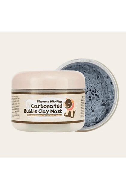 Masca cu argilă carbonatată Milky Piggy bubble clay, Elizavecca, 100g