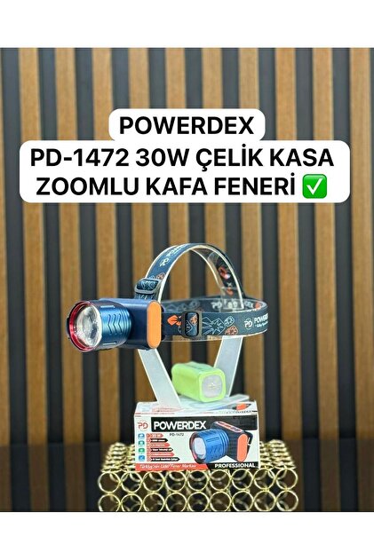 powerdex Pd-1472 50w Zoomlu Kafa Lambası 2200 Lümen - Fiyatı