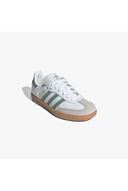 adidas gazelle silver green womens Kids Samba OG (GS)