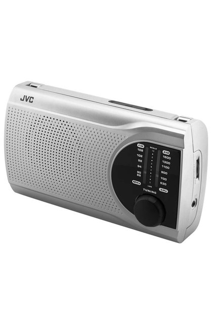 Радио RA-E321S, аналогов FM/AM тунер, жак за слушалки, сребристо