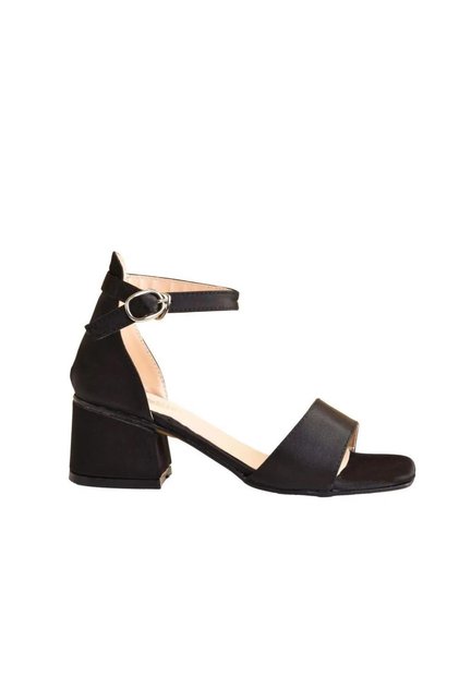 Ankle-Tie Heeled Girls' Dress Shoe