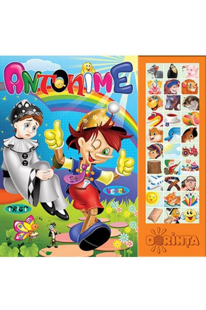 Carte cu sunete. Antonime