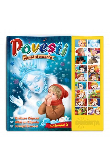 Carte cu sunete: Povesti. Volumul 8