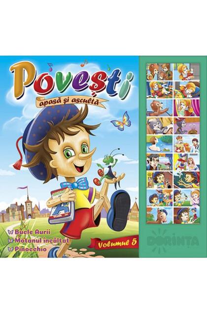 Carte cu sunete. Povesti, volumul 5