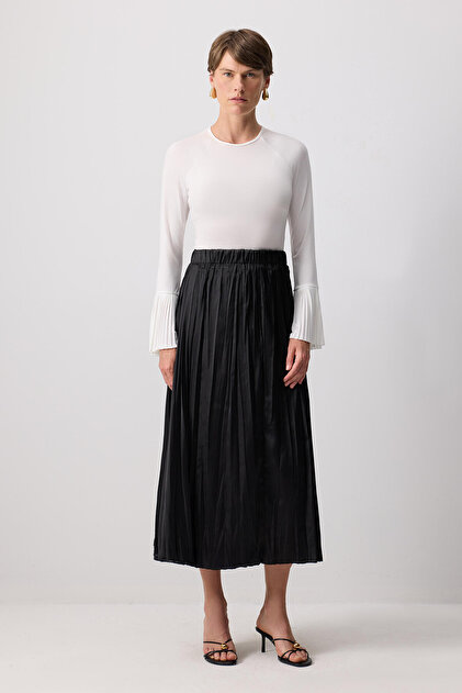 Crushli Satin Skirt