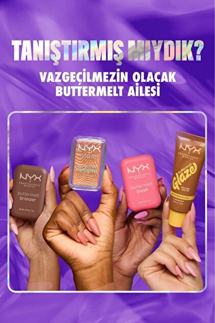 NYX Professional Makeup Buttermelt Highlighter Kremsi Pudra