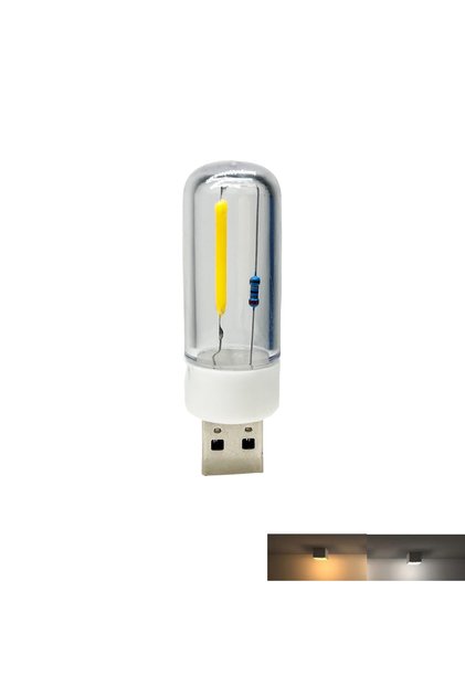 Warm White Mini LED Camping Lamp 5V Night Light LED USB Filament Portable Lighting USB lamp Charging