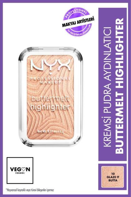 NYX Professional Makeup Buttermelt Highlighter Kremsi Pudra