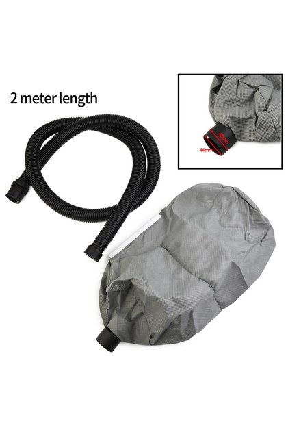 Wall Grinder Vacuum Bag With 2M Vacuum Cleaner Hose Tube Dust-free Self-priming Sandpaper Machine...