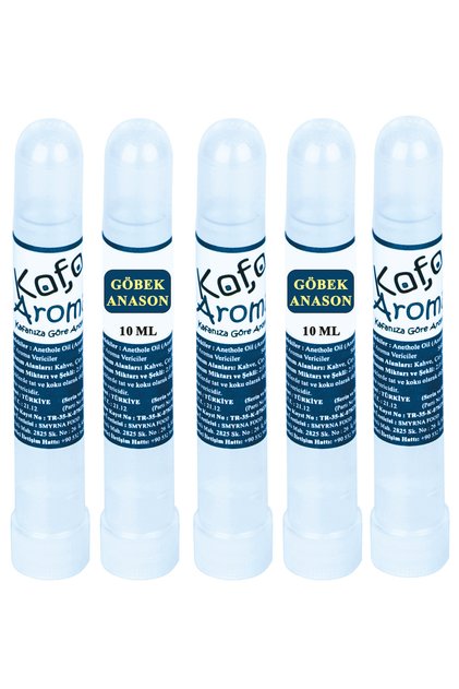 Göbek Anason Yağı Aromalı Özel Karışım 10 ML X 5 Adet