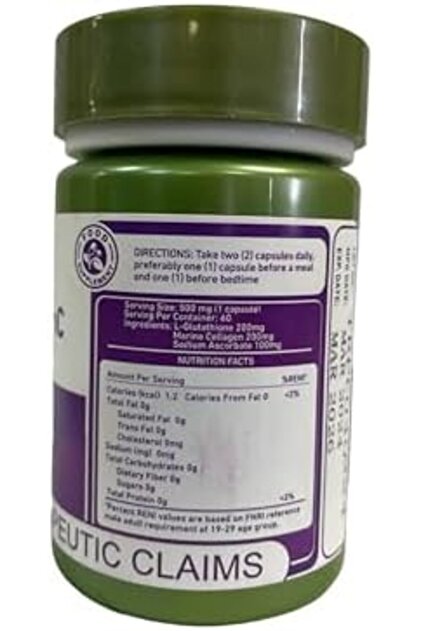 GENÇ Gluta GenC Glutathione Capsules
