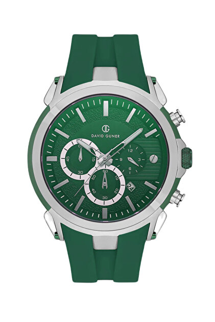 キャニスター Jupiter DAVID GUNER Erkek Kol Saati Yeşil DG-8655GD-A10 Çelik Kordon