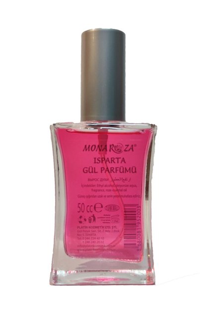 Isparta 50 ml Unisex Edc Kırmızı Gül Parfümü 50 ml