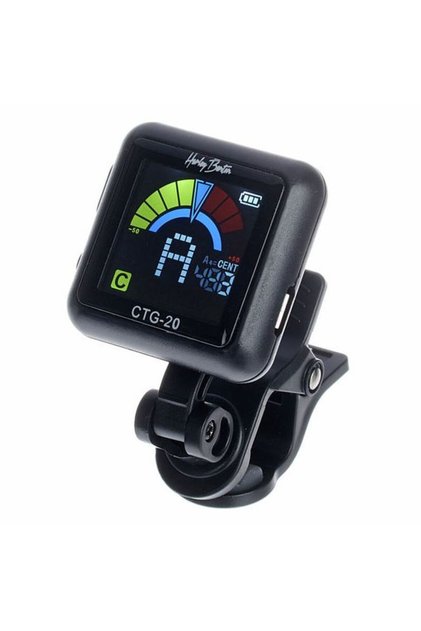Acordor Cromatic Clip On Harley Benton CTG-20 BK USB