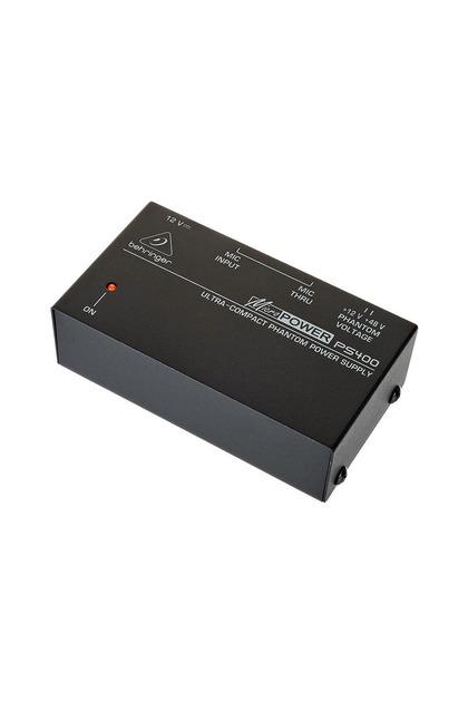 Behringer PS400, микрофонно захранване с фантомно захранване