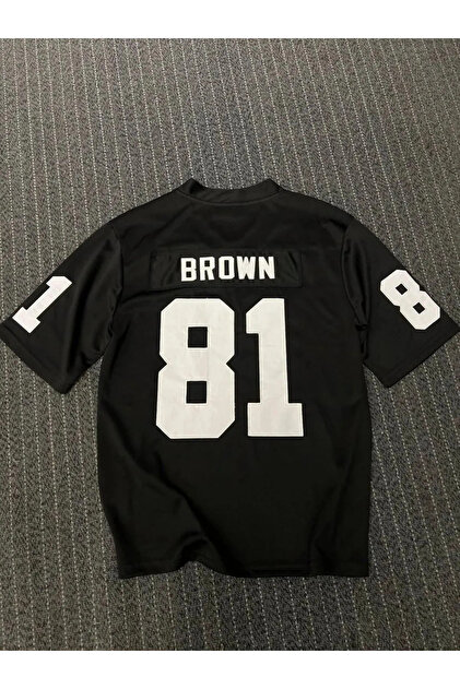 NIKE レイダース NFLユニフォーム BROWN 84 サイズS 黒 New NFL Nike