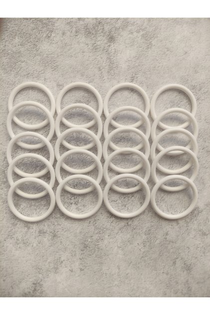 1st Quality 6 Cm Fiber Ring - 20 Pieces -