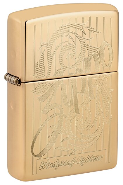 Zippo Çakmak 254B Zippo Windproof Lighter Design 46568-120466