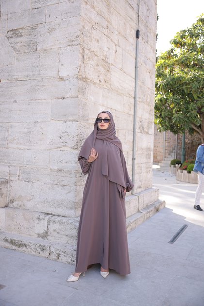 FÜRUZAN ABAYA-Vizon