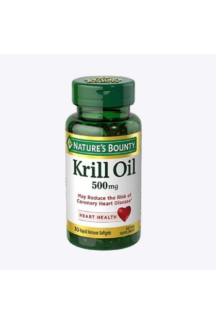 NATURES BOUNTY KRILL OIL 500MG 30'S